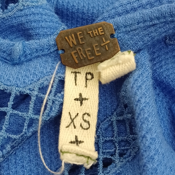 Free People Moonrise Cutout Boho  Long-sleeve Thermal Top - Picture 11 of 14